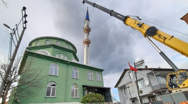 Arızlı Camii'nin minaresini Büyükşehir onaracak