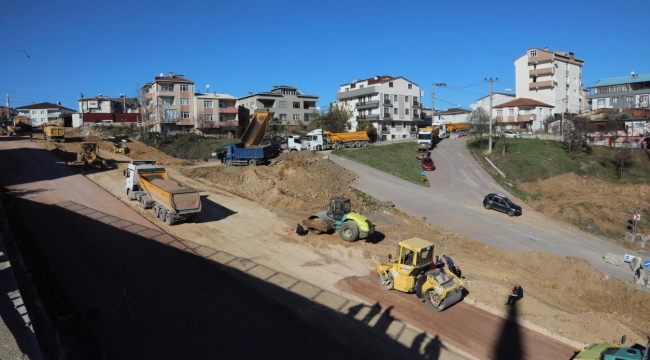 Darıca'dan Gebze'ye gidenlerin kullandığı o yolda çalışmalar devam ediyor