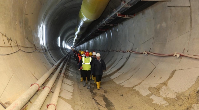 Darıca-Gebze Metrosu inşaatında tünel açma çalışmaları hızla ilerliyor!