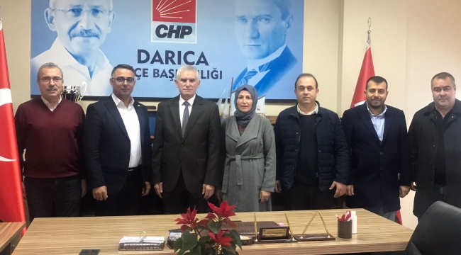 Darıca Kent Konseyi, CHP Darıca'yı ziyaret etti