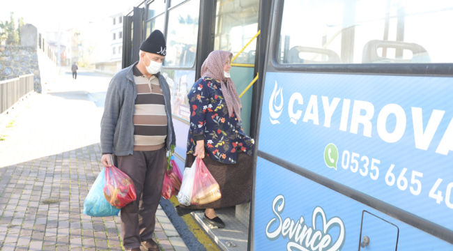 Semt pazarlarına servis hizmeti yeniden başladı