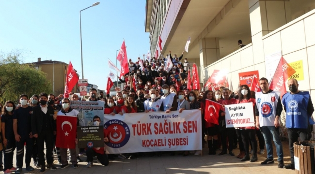 "Tüm sağlık çalışanları makul ücret bekliyor"