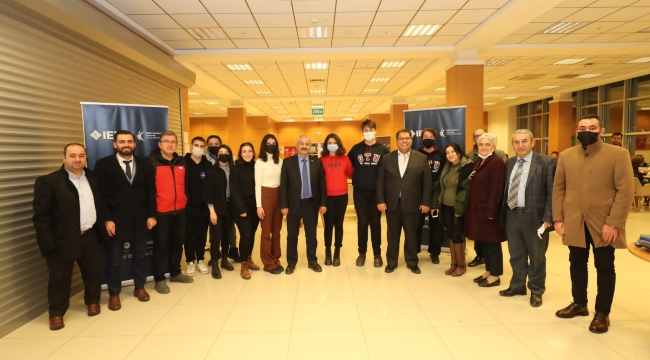 Büyükgöz'den GTÜ öğrencilere sürpriz ziyaret