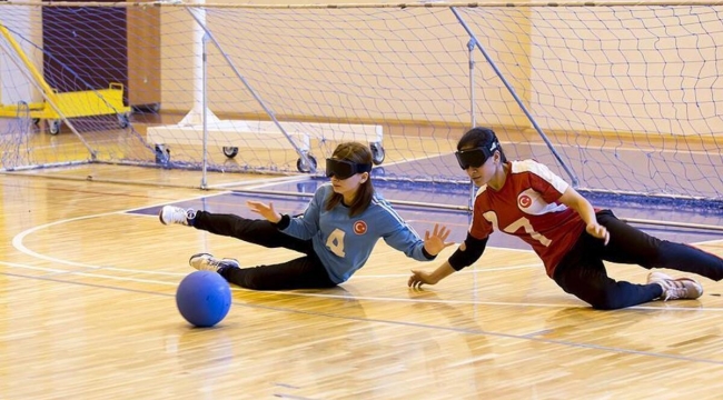 Darıca'da görme engelliler için Goalball turnuvası düzenleniyor