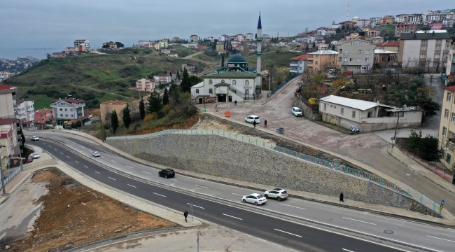 Darıca'da iki önemli cadde birbirine bağlandı