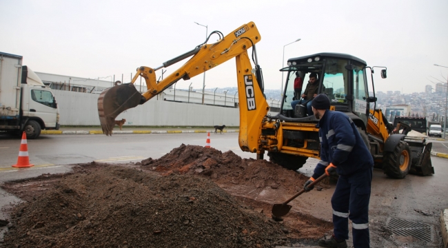 Karın bozduğu yollara hızlı müdahale