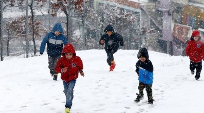 Kocaeli'deki bazı okullara kar tatili!