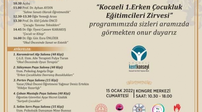 Kocaeli Kent Konseyi'inden İlk'lere devam