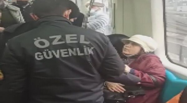 Marmaray'da 2 kadın maske takmayınca, zorla indirildi
