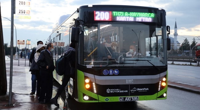 Büyükşehir'in 22 yeni otobüsü seferlere başladı