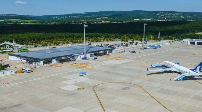 Cengiz Topel Havalimanı'ndan 116 uçuş yapıldı