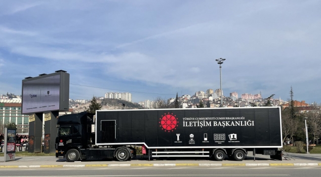 Cumhurbaşkanlığı İletişim Başkanlığı Dijital Tırı Kocaeli'de