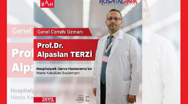 Hospitalpark'a bir profesör daha