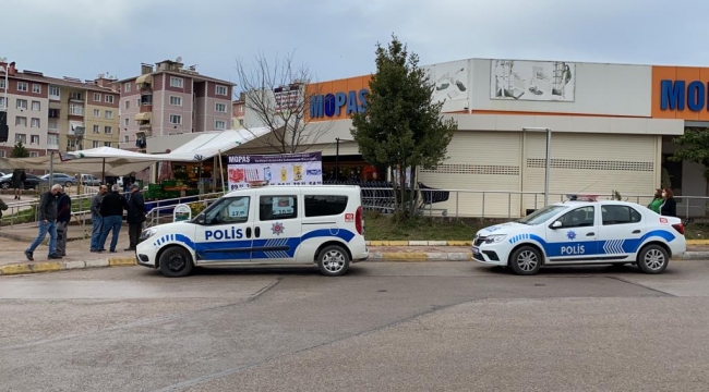 Markette tartıştığı çifte kurşun yağdırdı
