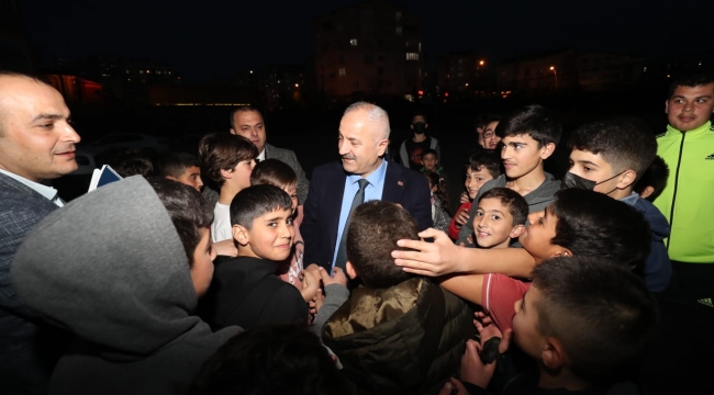 Başkan Büyükgöz Barış Mahallesi'ndeydi