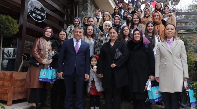 Başkan Şayir, Dilovalı kadınları unutmadı! 
