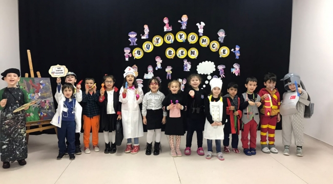 Çayırova'da minikler meslekleri tanıdılar