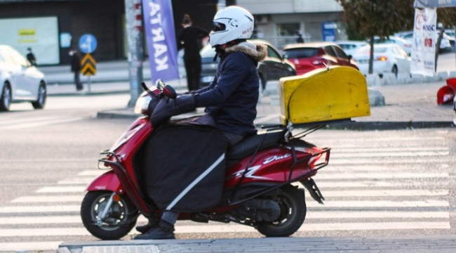 Kocaeli'de kar yağışı nedeniyle motosiklet kullanımı yasaklandı