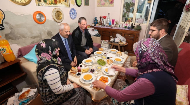 Başkan Büyükgöz'den Ramazan ziyaretleri