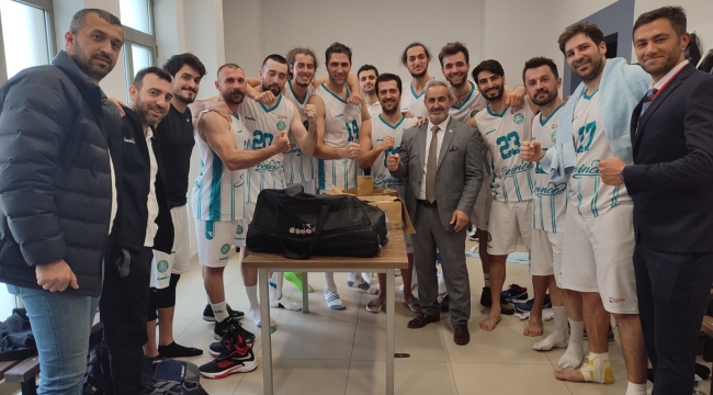 ÇESK Basketbol lige galibiyetle başladı