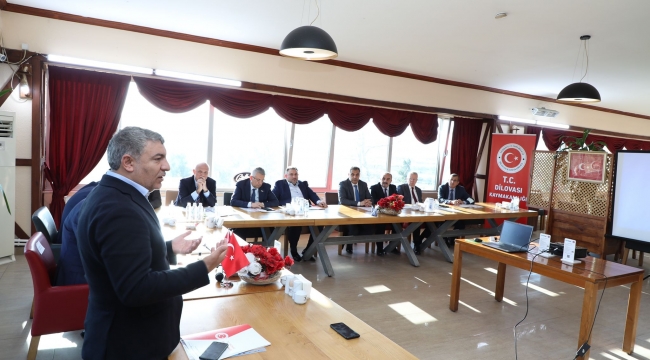 Dilovası'na yapılması planlanan projeler masaya yatırıldı