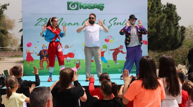 İGSAŞ, 23 Nisan'ı "Çocuk Şenliği" ile kutladı