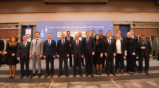 Vali Yavuz, Bulgaristan Hak ve Özgürlükler Hareketi üyeleriyle buluştu