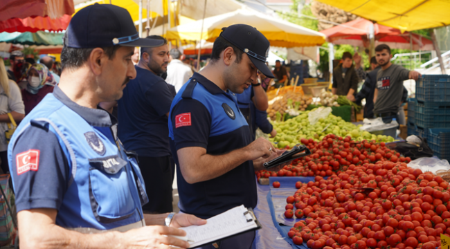 Çayırova'da semt pazarları denetleniyor