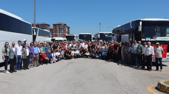 CHP Kocaeli, Milletin Sesi mitingine adeta çıkarma yaptı