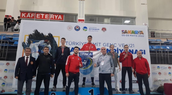 Darıcalı sporcular Avrupa Arenası'nda