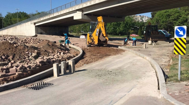 Kitap fuarı için otopark hazırlanıyor