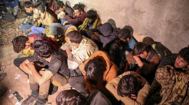 Kocaeli'de 62 kaçak göçmen yakalandı