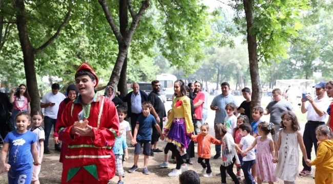 Büyükgöz mesai arkadaşlarını piknikte ağırladı