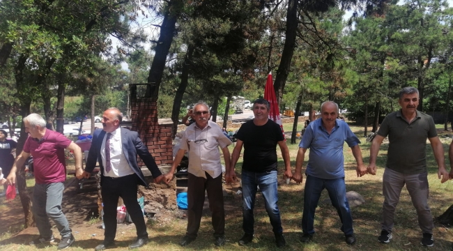 Çamlıçataklılar Gebze’de piknikte buluştu