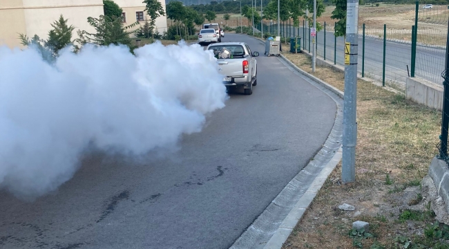 Dilovası Belediyesi, sivrisinek ve haşerelere savaş açtı 