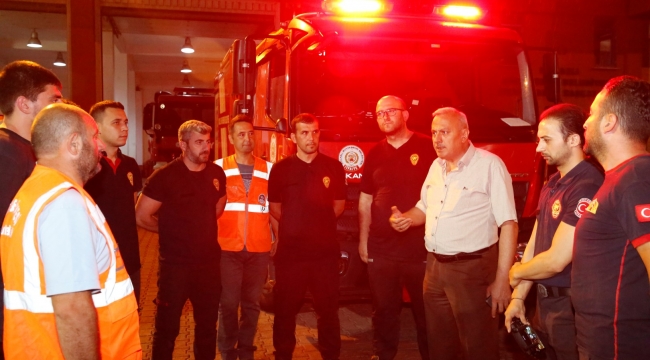 Kocaeli'den Marmaris'teki yangın söndürme çalışmalarına destek