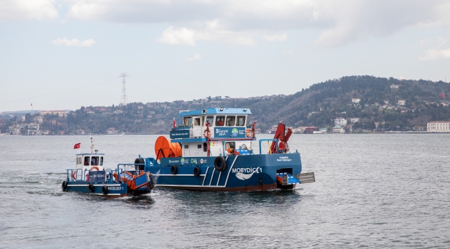 Marmara Denizi'nden toplanan atık miktarı 30 tona ulaştı