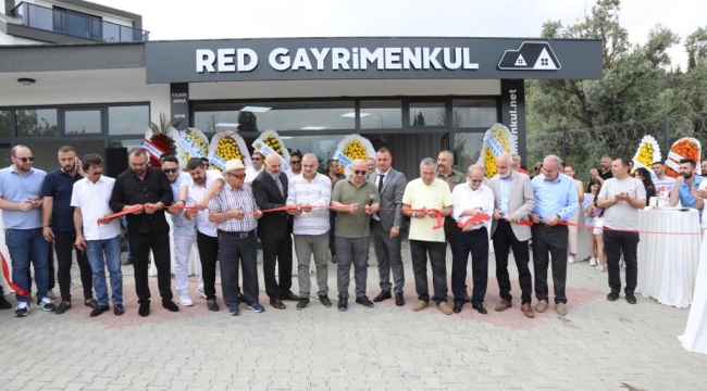 Red Gayrimenkul açıldı