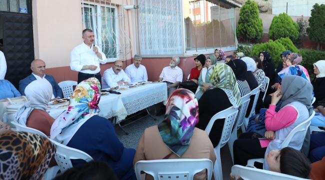 Büyükakın'a Darıcalı kadınlardan teşekkür