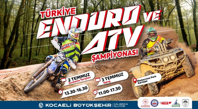 Türkiye Enduro ve ATV Şampiyonası nefes kesecek