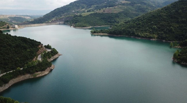 Yuvacık Barajı'nda su seviyesi yüzde 84