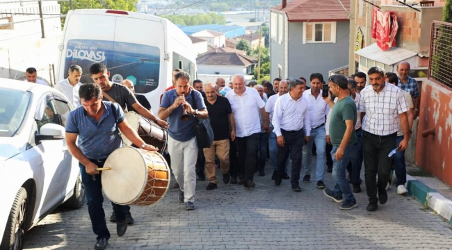 Dilovası'nda davullu-zurnalı zam sevinci 