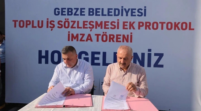 Gebze'de Ek Zam Protokolü İmzalandı