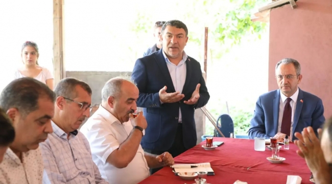 Kubilay ve Şayir, Tepecik'te vatandaşlarla buluştu