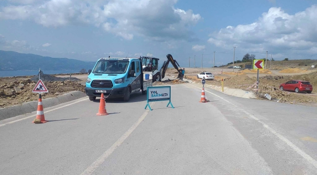 Yol Bakım Timi kentin yollarını nakış gibi işliyor