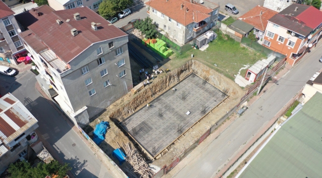 Çiftçi, ASM ve hizmet binası inşaatını inceledi