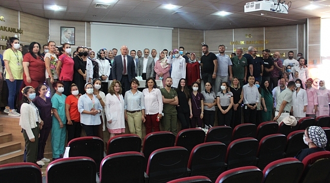 Darıca Farabi'de Başhekim Güneş'e veda programı düzenlendi