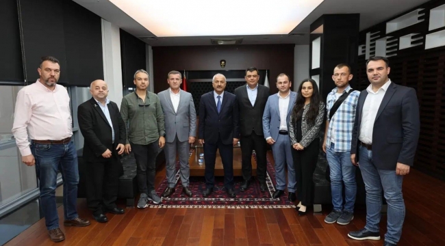 Gebze'ye kardeş şehirden konuklar