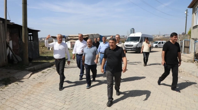 Hamza Şayir, hafta sonları da sahada!