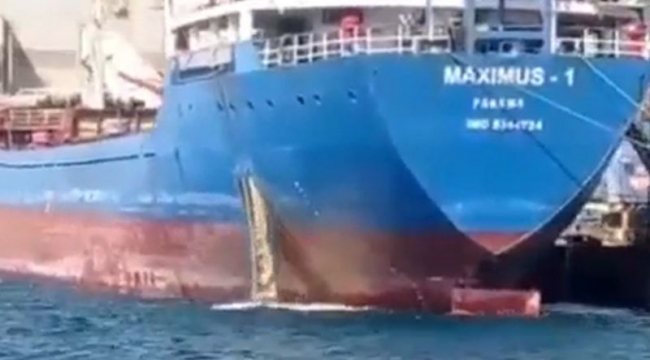 Kocaeli'de denizi kirleten gemiye 5 milyon lira ceza 